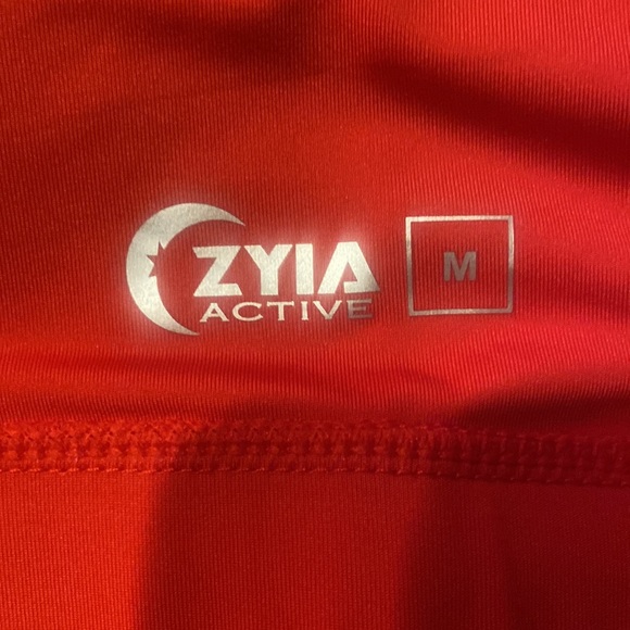 Zyia Red Bomber Brad Size Medium - Picture 6 of 9